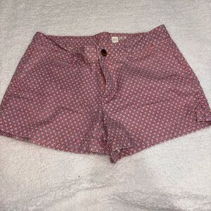 GAP Pink Geometric Women's Shorts